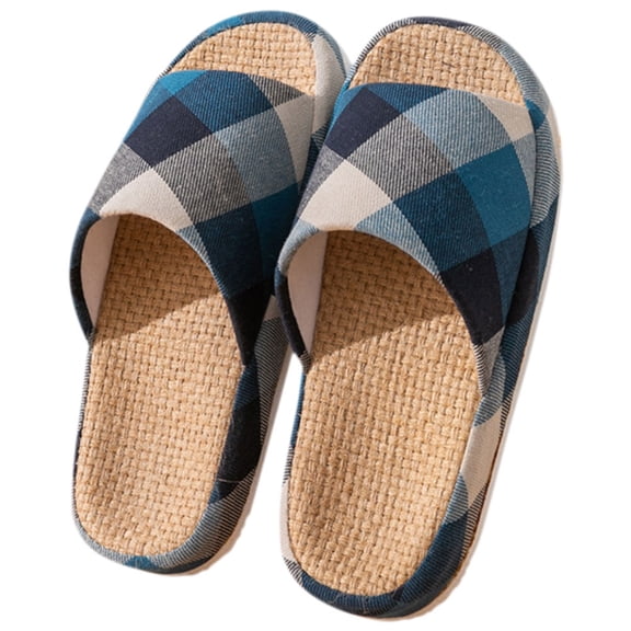 PAMINGONO Men Open Toe Slippers Summer Casual Slippers Anti Slip 1 Pair Living Room