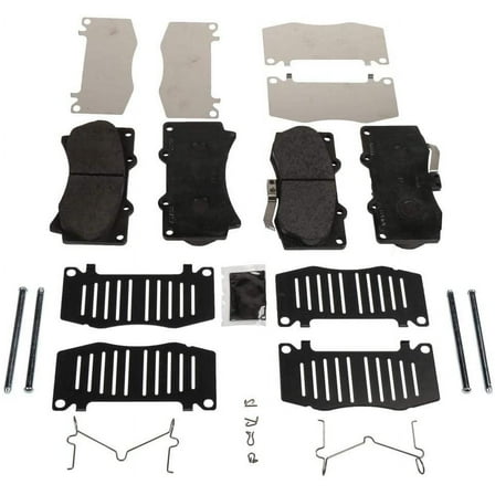 Disc Brake Pad Set Fits select: 2006-2010 HUMMER H3, 2009-2010 HUMMER H3T