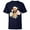 Navy, variant on Disney Princess Trio Class of ‘24 Graduation New Grad 2024 - Short Sleeve T-Shirt for Kids - Customized-White