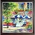 thumbnail image 3 of Cafe In The Sun Counted Cross Stitch Kit-14"X14" 14 Count, 3 of 3