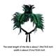 thumbnail image 5 of Capa de plumas artificiales para disfraz de cosplay, ligera Verde, 5 of 5