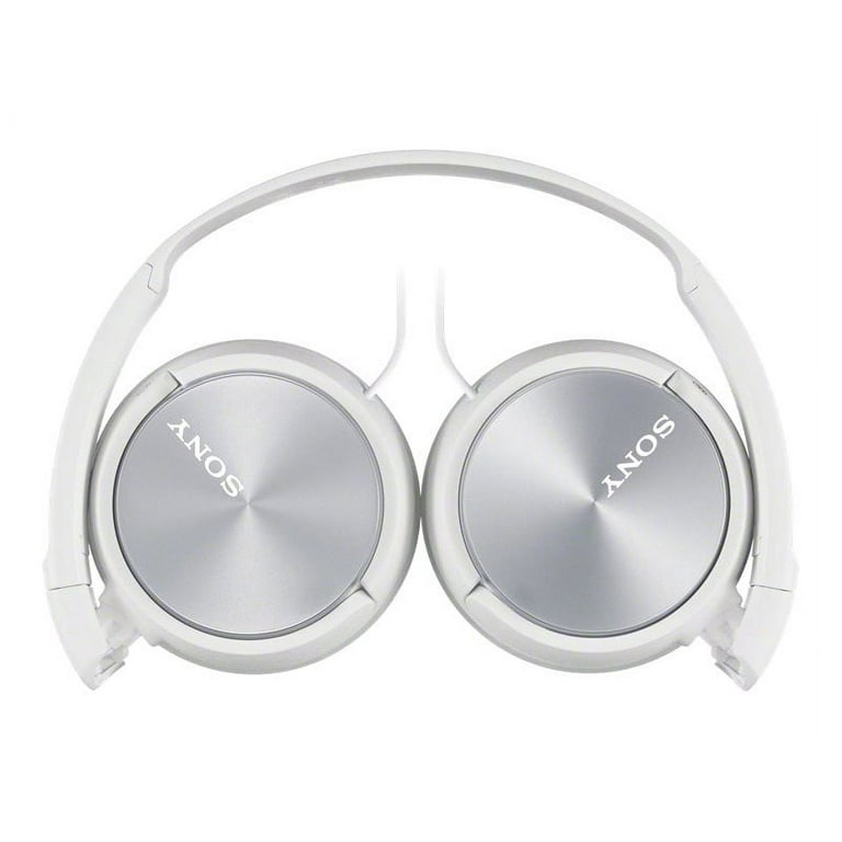 Sony MDR-ZX310AP - ZX Series - headphones with mic - full size - wired -  3.5 mm jack - white