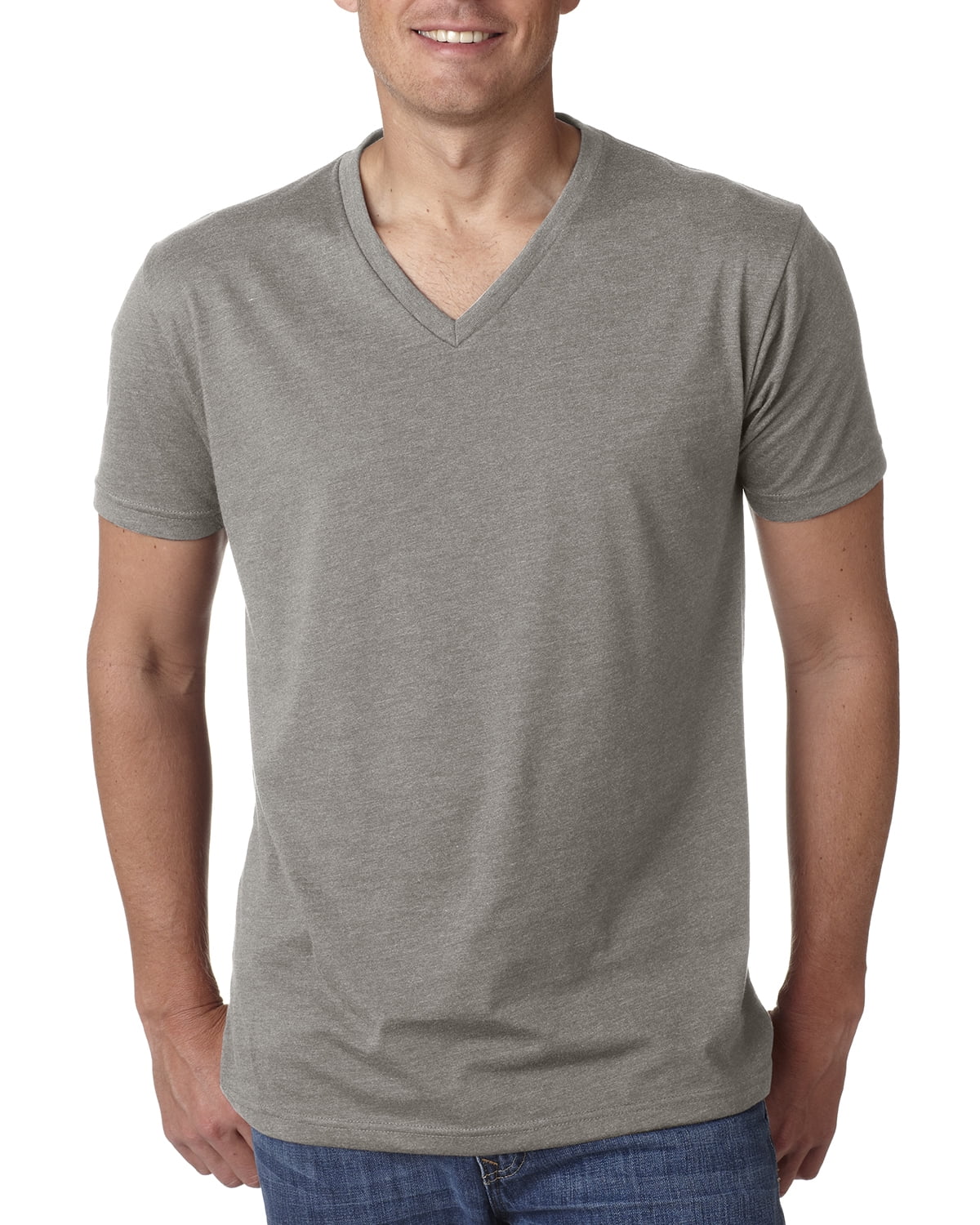 Mens Clementine Premium CVC V-Neck Tee - Walmart.com