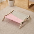 thumbnail image 2 of Cat Hammock Radiator, Dual-use Cat Window Hammock For Indoor Cats, Adjustable Wood Cat Radiator Beds Cat Window Beds Holds Up 18kg For Home Living Room, 2 of 7