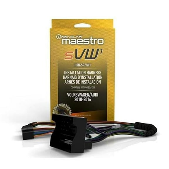 iDatalink Maestro HRN-SR-VW1 Radio T-Harness for 2002-2016 Volkswagen / Audi