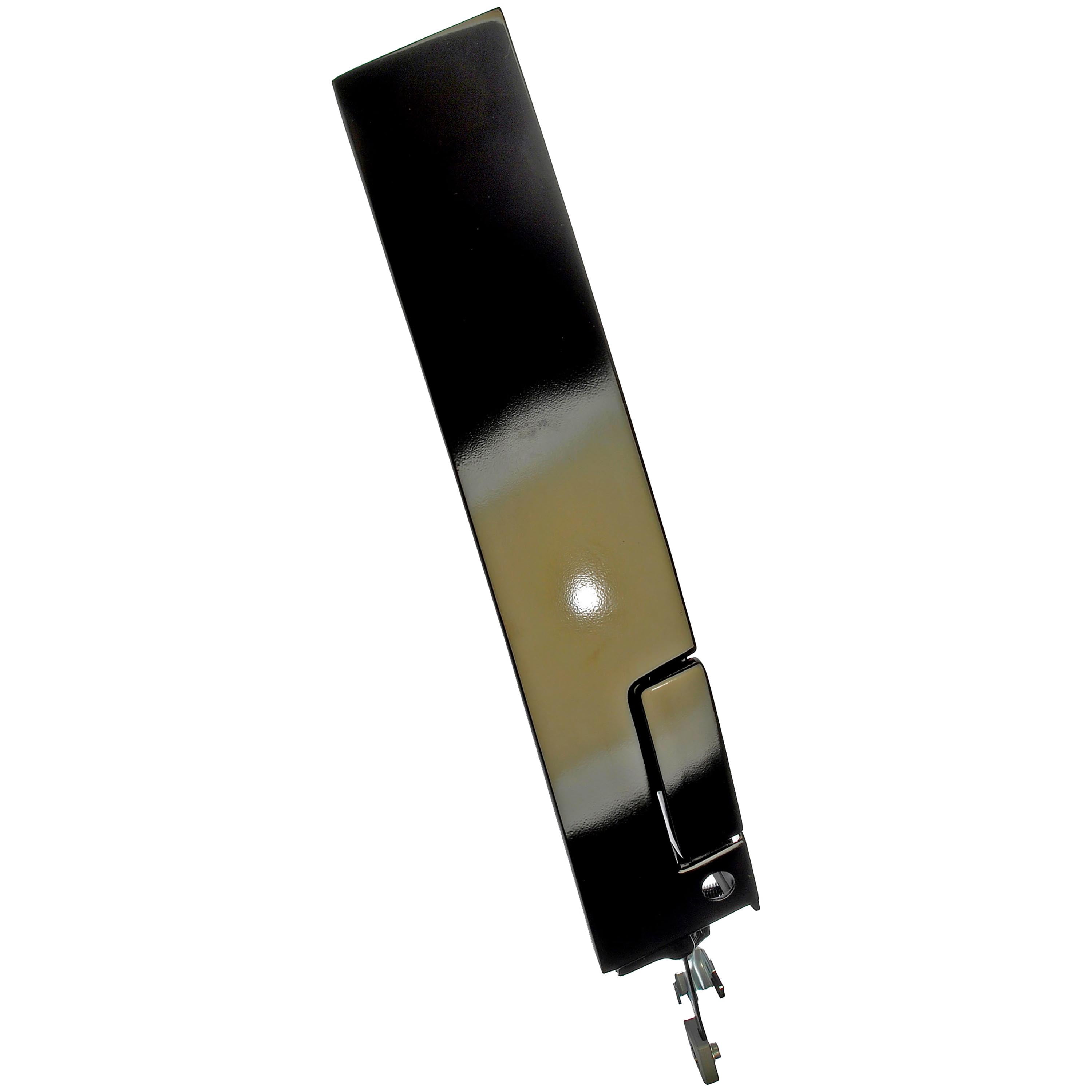 Dorman 77184 Front Driver Side Exterior Door Handle for Specific Chevrolet Models, Smooth Black Fits select: 1987-1996 CHEVROLET BERETTA