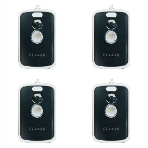 4X Alarma Perimetral para Campamento, Alarma de Viaje de Alto Volumen de 125 DB, Sensor de Movimiento, Múltiples Modos, Fácil Instalación, Seguridad para Campamentos