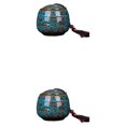 thumbnail image 2 of Bearachild Soporte de almacenamiento de hojas de té con tapa, contenedor de polvo, lata sellada, hogar, cocina, restaurante, Hotel, fiesta, Azul 2piezas, 2 of 6