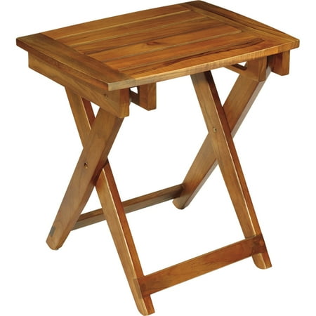 Conair Acacia Wood Folding Shower Seat