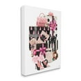 thumbnail image 4 of Stupell Industries Fashionista Christmas Gift Stack Glam Style Accessories Holiday Painting Gallery Wrapped Canvas Art Print Wall Art, 24 x 30, 4 of 5