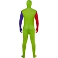 thumbnail image 5 of Morphsuits Adult Rainbow Skinsuit Halloween costume, Large, 5 of 5