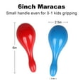 thumbnail image 3 of 6-inch Large Maracas, 24-Pack Jumbo Maraca Shakers, Mexican Fiesta Party Noise Makers, Cinco de Mayo Supplies, Birthday Party Favors for Kids and Adults, 3 of 8