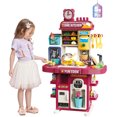 thumbnail image 6 of PayUSD Play Kitchen Kids Kitchen Play Set Toddler Toys 50 Pcs Accessories Set Large 30 inch, 6 of 6