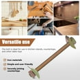 thumbnail image 3 of BESTYASH 12 Sets Countertop Fasteners Iron for DIY Enthusiasts Furniture Assembly, 3 of 7