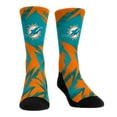 thumbnail image 3 of Unisex Rock Em Socks   Miami Dolphins Gameday Two-Pack Crew Socks Set, 3 of 3