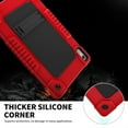 thumbnail image 5 of FIEWESEY for Lenovo Tab P11 2nd Gen Tablet Case,Shoulder Strap Soft Silicone&Hard Back Hybrid Shockproof Kids Friendly Protective Case for Lenovo Tab P11 2nd Gen 11.5"(TB350FU/350XU)(Red/Black), 5 of 6