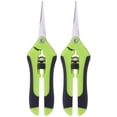 thumbnail image 1 of BAMAIA Set of 2 Professional Stainless Steel Manual Gardening Scissors (Green), 1 of 5