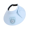 thumbnail image 3 of Sombrero de ventilador de enfriamiento sombrero de playa de borde ancho para caminatas deportes para campamento de campamento ciclismo Azul, 3 of 10