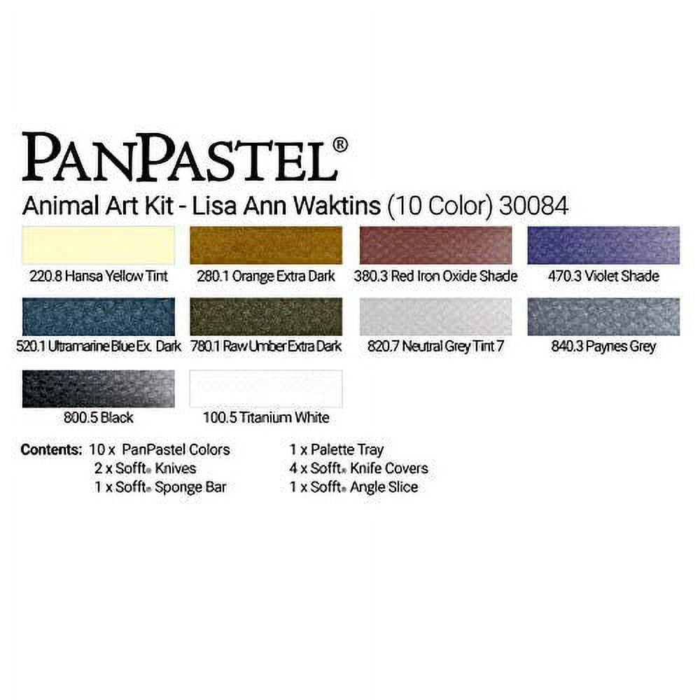 PanPastel : Animal Art With Lisa Ann Watkins : Set of 10 Colours