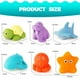 thumbnail image 4 of Baby Bath Toys, Bath Bath Toys 7PCS Marine Bath Toys Set, 4 of 9