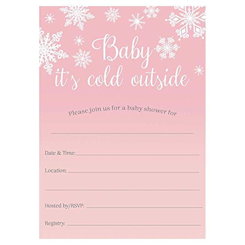 its a girl baby shower invitations