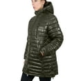 thumbnail image 2 of Women's Silhouette Style Puffer Jacket With Detachable Hood - Slim-Fit Design, 2 of 5