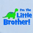 thumbnail image 2 of CafePress - I'm The Little Brother! Dinos Infant Bodysuit - Baby Light Bodysuit, Size Newborn - 24 Months, 2 of 4