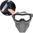thumbnail image 3 of Paquete de 2 máscaras tácticas compatibles con Nerf Rival, Apollo, Zeus, Khaos, Atlas, Artemis Blasters Rival Mask, 3 of 5