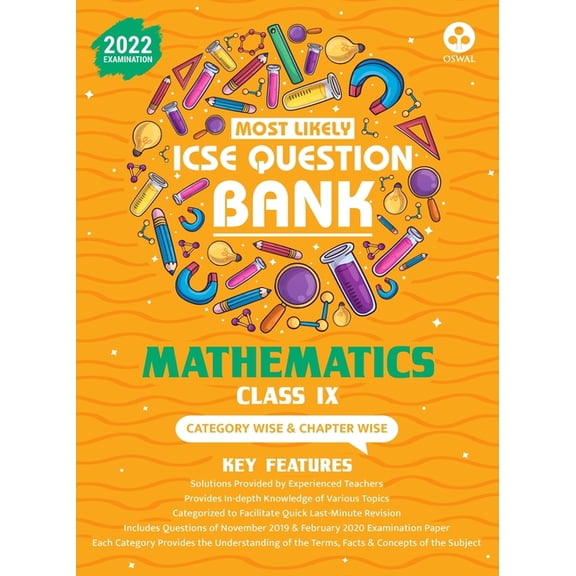 Most Likely Question Bank - Mathematics: ICSE Class 9 for 2022 Examination, (Paperback)