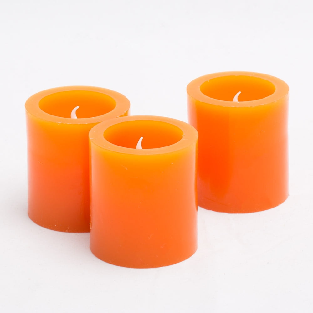 Richland LED Votive Candles Orange Set of 12