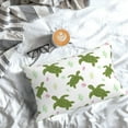 thumbnail image 4 of Rateoe Cute Turtle Pattern Decorative Pillow Case,Throw Pillow Covers,Plush Pillow Cover,Soft Pillow Case,Velvet Pillow Case-20"x30", 4 of 5