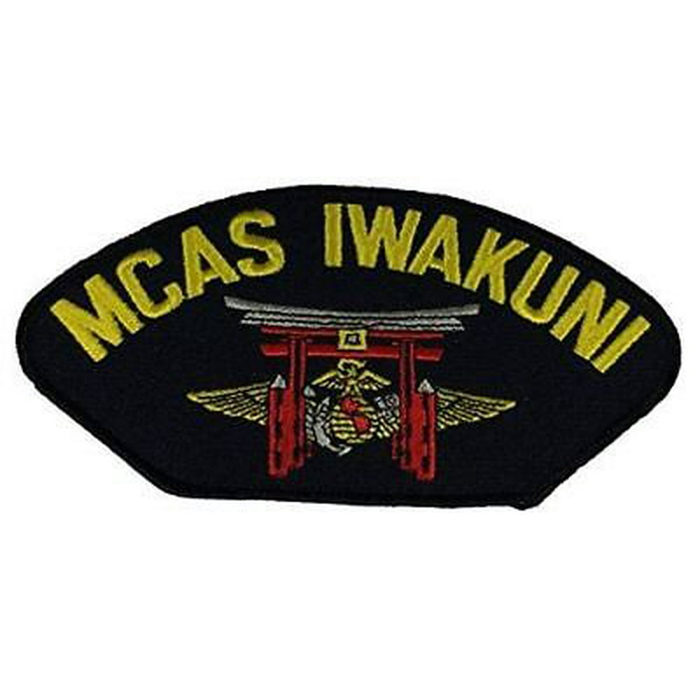 USMC MARINE CORPS AIR STATION MCAS IWAKUNI JAPAN PATCH CASTLE MAG 12 ...