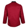 thumbnail image 4 of Chaqueta Chaqueta Baker Ropa Chaqueta de Trabajo Manga Larga Chef Gastronomía Zulema chaqueta de chef hombres uniformes mujeres, 4 of 6