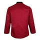 thumbnail image 4 of Chaqueta de chef unisex, chaqueta de panadero, ropa de chef, chef, gastronomía, uniforme de hotel. una m roja, 4 of 6