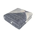 thumbnail image 3 of Horizontal Flannel Blanket Is Light Warm Soft Anti-Pilling Anti-Wrinkle Anti-Allergy And No Hair Loss For Bed And Sofa Camping Travel Argyle Plaid Lightslategray_1, 3 of 8