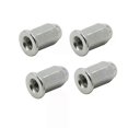 thumbnail image 1 of 4PCS M6 M8 M10 Dome thread Pitch Plug Cap Mushroom Nuts Bolt For Honda Yamaha M6 x 1 / M8 x 125 / M10 x 125, 1 of 5