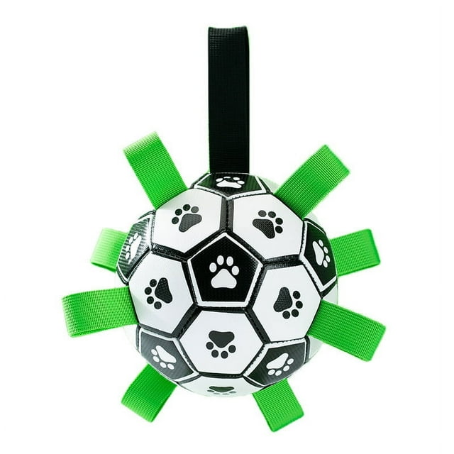 Juguete de pelota de fútbol ANGGREK Balón de fútbol para perros ligero alta resistencia