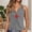 Dark Gray, variant on Graphic Tees for Women Modern Casual Sleeveless Round Neck Top for Everyday Wear with Stylish Maple Leaf Print Design for Women Black XXL