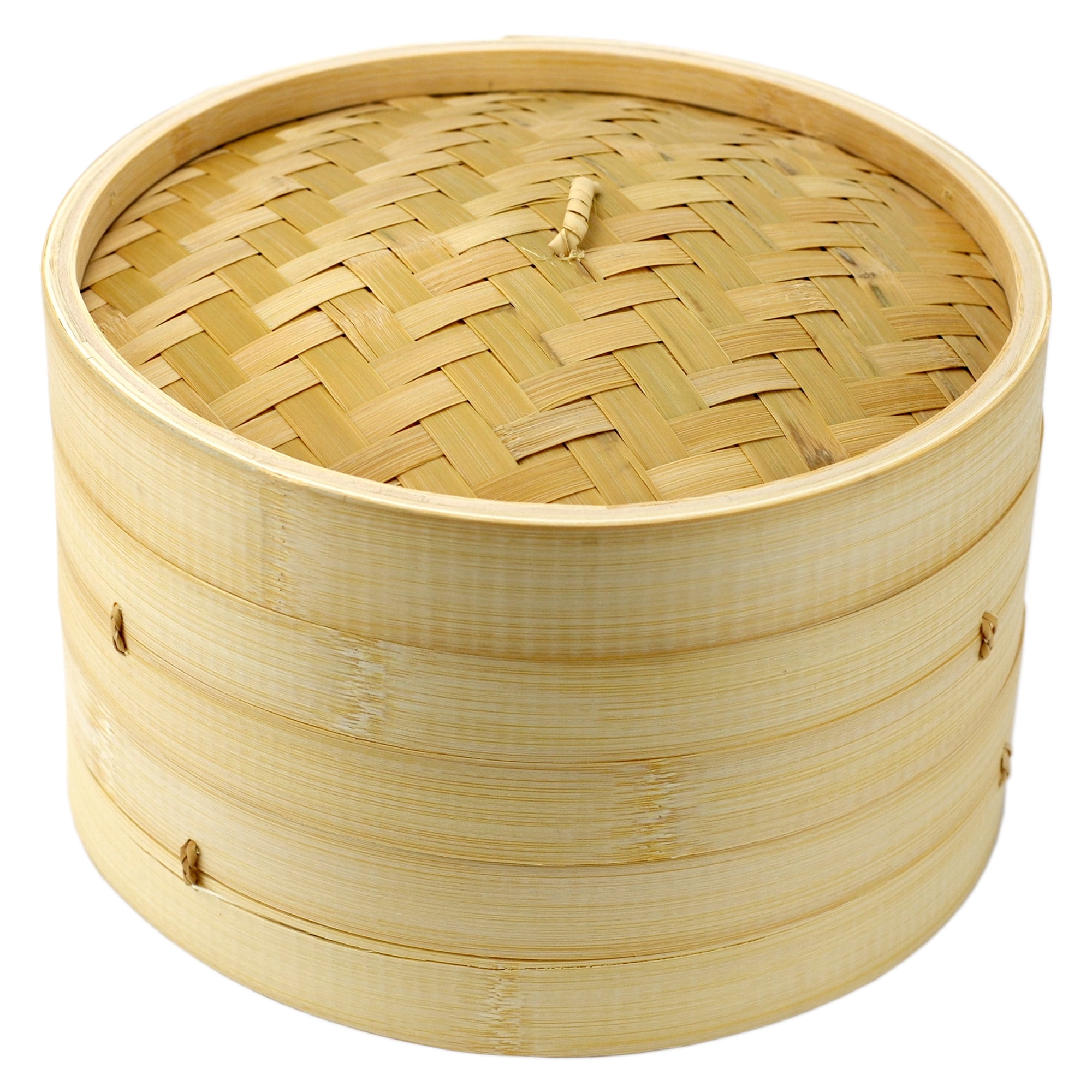 Asian Bamboo Steamer 10 inch Rice Steamer