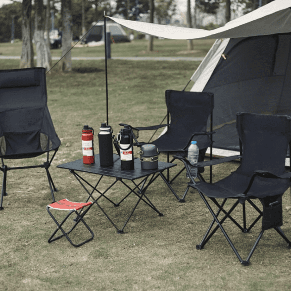 Folding Camping Chairs- Lightweight, Portable Chair for Beach, Lawn, Outdoor Sports
