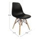 thumbnail image 3 of Juego de 4 sillas Midtown Concept tipo Eames color Negra, 3 of 3