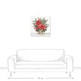 thumbnail image 3 of Creative Products Holiday Bouquet 24 x 24 Canvas Wall Art, 3 of 5