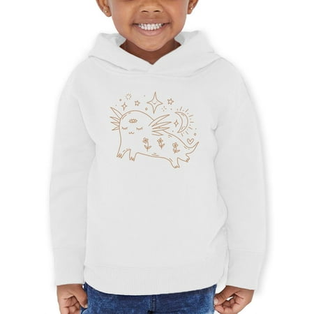 

Cute Boho Baby Mystical Axolotl Hoodie Toddler -Image by Shutterstock 4 Toddler