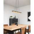 thumbnail image 7 of LP90838-BK-Kuzco Lighting-Maestro - 35W LED Linear Pendant-2 Inches Tall and 9.5 Inches Wide-Black Finish, 7 of 7