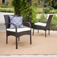 thumbnail image 2 of Christopher Knight Home Iron Indoor and Outdoor Dining Chairs - Set of 2, 2 of 5