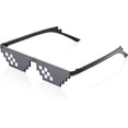 thumbnail image 1 of Pixel Art Mosaic UV Protection Sunglasses, 1 of 7