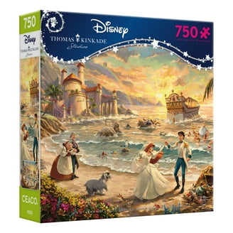 Ceaco 750-Piece Thomas Kinkade Disney Collection Mickey & Minnie