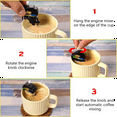 thumbnail image 5 of Boat Motor Coffee Stirrer - Wind Up Mini Mixer for Cups, Propeller Stirrer(Stickers Random), 5 of 6