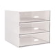 thumbnail image 2 of Organizador de escritorio con cajones, contenedor de 3 niveles, caja de almacenamiento con cajones para escritorio 3 cajones, 2 of 7