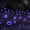 Purple, variant on Lyacmy Solar Scary Eyeball Lights for Outdoor Halloween Decoration, 2 Pack 12 LED Green Halloween Lights, Waterproof Solar Garden Firefly Lights for Path